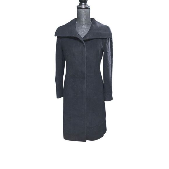 Cole Haan Wool Blend Pea Coat - Picture 1 of 7